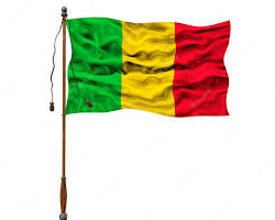 Drapeau Mali - Mali Travail