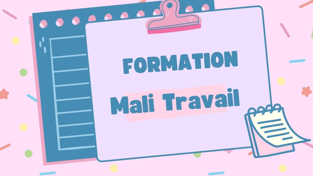 Formations - Mali Travail