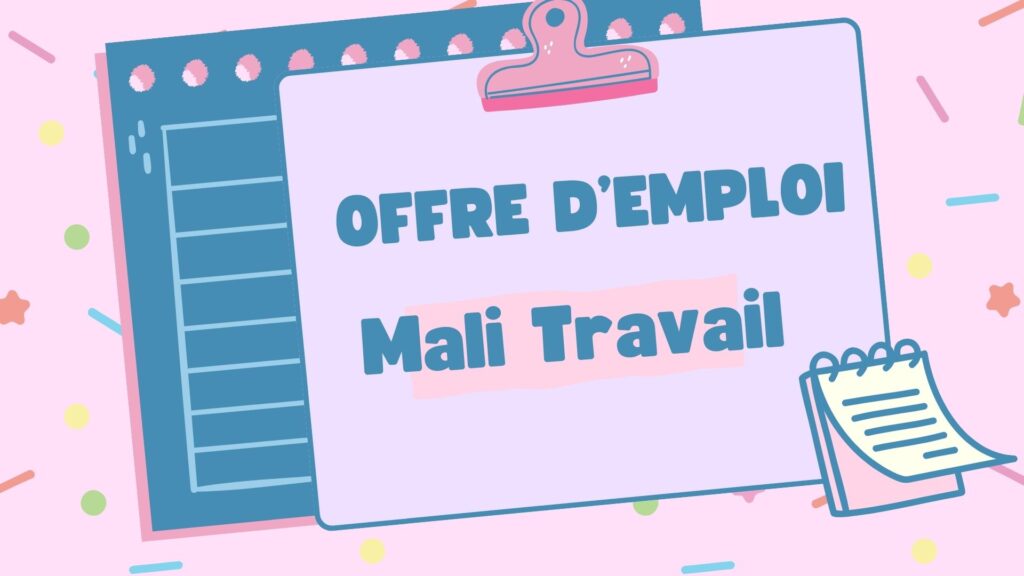 3 Formateurs - offre d'emploi - Mali Travail
